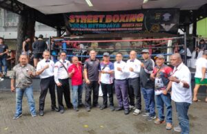 Kurangi Kenakalan Remaja, Ditlantas Polda Metro Gelar Street Boxing