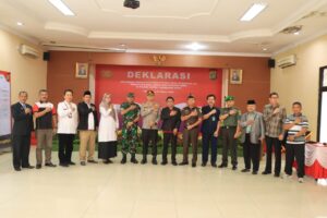 Polres Metro Tangerang Kota Gelar Deklarasi Dukungan Penguatan Pembangunan ZI Bersama Forkopimda dan Masyarakat