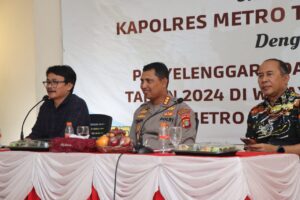 Antisipasi Kerawanan Pemilu 2024, Kapolres Metro Tangerang Kota Silaturahmi Bersama Penyelenggara dan Peserta Pemilu