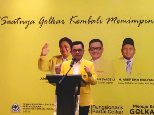 Di Dikpol Fungsionaris Golkar Majalengka, Kang Ace Tegaskan Tak Ada Alasan Tunda Pemilu