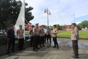 Cek Kesiapan Operasi Ketupat Lodaya 2023, Kapolres Cianjur Tinjau Lokasi Pos Pengamanan di Jalur Selatan