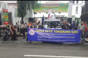 GATRA Gelar Aksi Demo Didepan Kantor Kajari Kota Tangerang