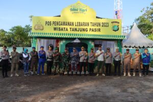 Jelang Malam Takbiran Kapolres Metro Tangerang Kota Cek Sejumlah Pospam dan Lokasi Wisata
