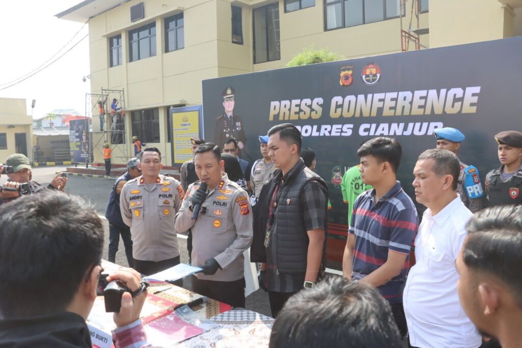 Polres Cianjur Ungkap Kasus Persetubuhan Terhadap Anak Dibawah Umur