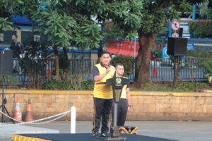 Sambut Hari Bhayangkara ke-77 Tahun 2023, Polda Metro Jaya Bersih-bersih di Lingkungan Kerja