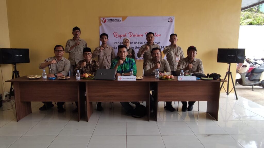 Panwaslu Cibinong Gelar Rapat RDK, Pengawasan Masa Kampanye Pemilu 2024