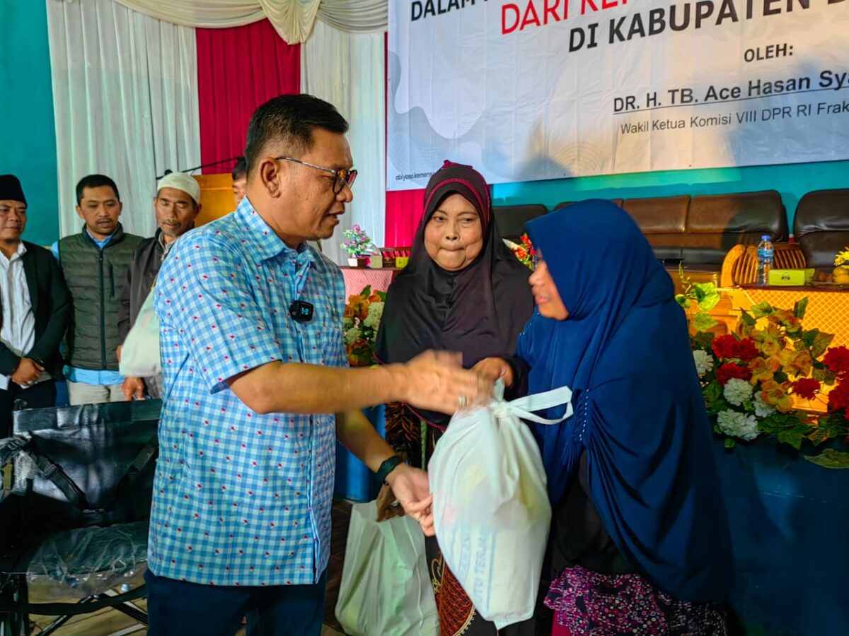 Kang Ace : Negara Wajib Hadir Bagi Warga Tidak Mampu dan Berkebutuhan Khusus