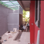 Foto : Pembangunan kantin di SDN 5 Jatake Kota Tangerang.