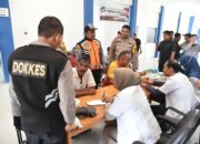 Sambut Hari Bhayangkara ke 78, Polres Bireuen Gelar Pengobatan Gratis Bagi Pengemudi Angkutan Umum
