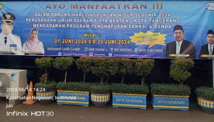 Perumda Tirta Benteng Hadirkan Program Penghapusan Denda Dan Sangsi Bagi Pelanggan