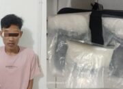 Sehari Menjabat, Kapolsek Dewantara Ipda Fadhulillah Gagalkan Pengedaran 621,38 Gram Sabu