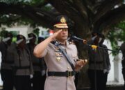Polres Lhokseumawe Gelar Upacara Ziarah dan Tabur Bunga dalam Peringatan Hari Bhayangkara ke-78 di TMP Blang Panyang