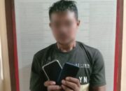Sat Reskrim Polres Langsa Amankan Pelaku Pencuri Handpone