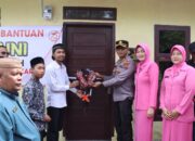 Kapolres Bener Meriah Resmikan Rumah Bantuan Layak Huni Dalam Rangka Hari Bhayangkara Ke-78 Tahun 2024