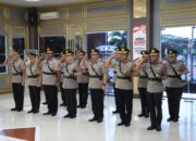 Kapolda Aceh Pimpin Upacara Sertijab Kabidkeu dan Tujuh Kapolres