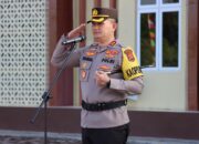 Kapolres Pidie Jaya Pimpin Apel Gelar Pasukan Operasi Patuh Seulawah 2024