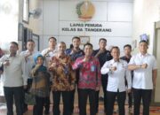 Tinjau Program Kampung Bersinar Lapas Pemuda Tangerang, Kepala BNNP Banten Beri Semangat Bersinar Kepada Warga Binaan