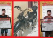 Kapolsek Indra Makmu Pimpin Langsung Amankan Pelaku Pencurian Sepeda Motor dan Penadahnya