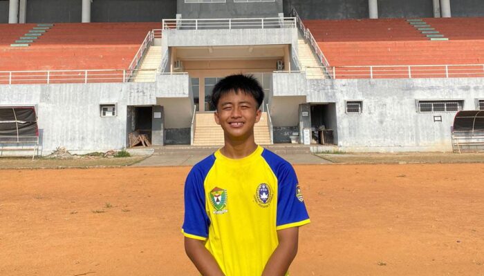 Davin, Jawara Pencak Silat Asal Desa Pagar Dewa Terpilih Mengikuti TC Sepakbola Dispora Kabupaten Muara Enim