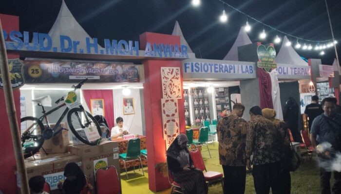 RSUD dr. H. Moh. Anwar Sumenep Gelar Sosialisasi Pelayanan Kesehatan di Madura Night Vaganza 2024