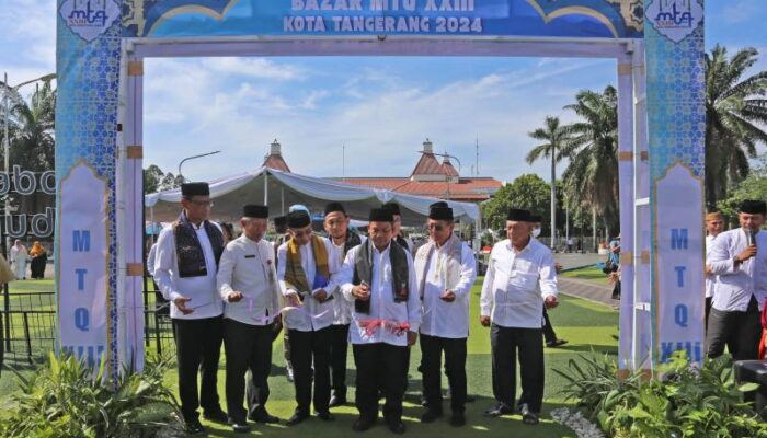 Pembukaan MTQ ke-23 Tingkat Kota Tangerang 2024, Dr. Nurdin: Siapkan Kader Qur’ani Terbaik untuk Kota Akhlakul Karimah yang Terus Berprestasi