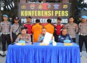 Polres Aceh Tamiang Tangkap 2 Pelaku Pembakaran Excavator