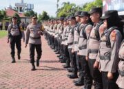 H-13 Jelang Pilkada Serentak 2024, Kapolres Aceh Utara Pimpin Apel Pengecekan Personel dan SOP Pengamanan TPS
