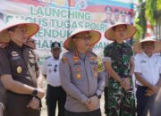 Kapolres Pidie dan Muspida Ikuti Video Conference Launching Gugus Tugas Polri untuk Ketahanan Pangan