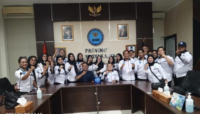 Lembaga Anti Narkotika Kota Tangerang Gelar Studi Banding ke BNN Jogjakarta