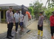 Peduli Korban Banjir, Polres Pidie Salurkan Bantuan Kepada Warga