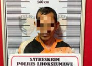 Polisi Berhasil Tangkap Pelaku Penyiraman Air Keras Terhadap Dua Anak Tiri di Lhokseumawe