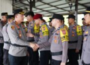 Kapolres Pidie Lepas BKO Polda Aceh, Usai Laksanakan Pengamanan TPS