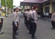 Siaga Personel Polres Parepare Jaga Situasi Kamtibmas di Tahapan Rekapitulasi Suara Pilkada 2024