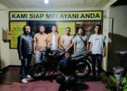 Satreskrim Polres Bener Meriah dan Personel Gabungan Polsek Bukit Amankan Pelaku Pencurian