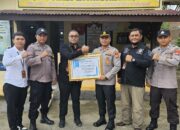 Polsek Kuta Makmur Terima Penghargaan dari YARA Aceh