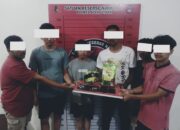 Ungkap Kasus Narkoba, Polres Aceh Utara Tangkap 7 Pemuda, 2,5kg Sabu Diamankan