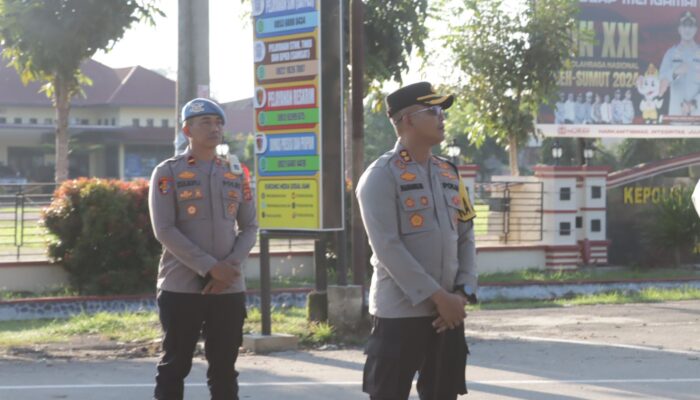 Polres Aceh Utara Gelar Kegiatan Mengenang 20 Tahun Tsunami Aceh