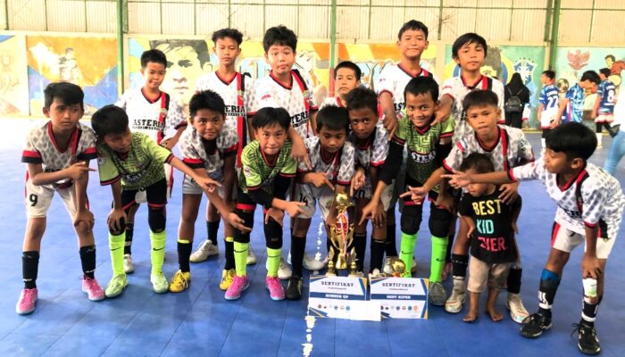 Asteria FA Raih Runner Up dan Best Kiper Diajang Turnamen Futsal Cup U-12 Tangerang