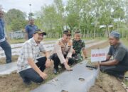 Desa Paloh Lada Jadi Pelopor Program Perkarangan Pangan Bergizi di Wilayah Polsek Dewantara 2025
