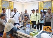Polres Aceh Timur Gelar Donor Darah di HUT Satpam ke-44