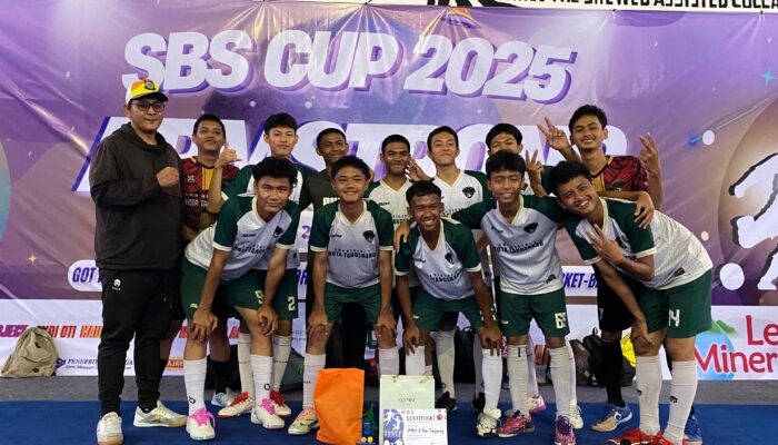 SMKN 2 Kota Tangerang Sabet Juara 2 Turnamen SBS Armstrong Cup 2025