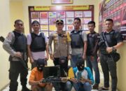 Polsek Rantau Selamat Tangkap Tiga Pelaku Pencurian, Barang Bukti Disita