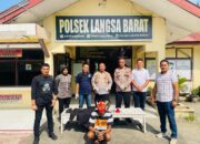 Polsek Langsa Barat Tangkap Pelaku Pencurian Sepmor, Rekannya Masih DPO