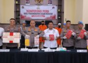 Polres Langsa Ungkap Jaringan Narkoba Antar Negara, 12,5 Kg Sabu Disita