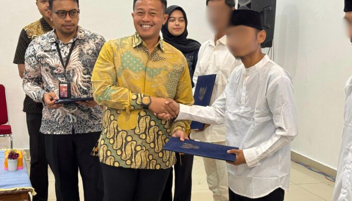 50 Narapidana Lapas Kelas I Tangerang Terima Remisi Khusus dan PMP Nyepi-Idul Fitri 2025