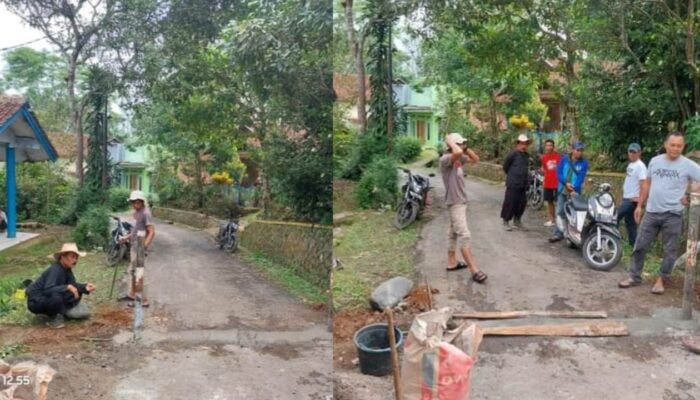 Portal Penghalang Truk di Jalan Desa Tanjungjaya Hambat Akses Ekonomi Masyarakat