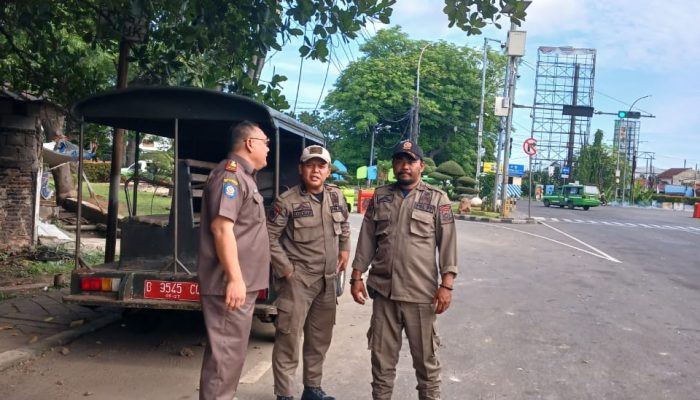 Tegakkan Perda, Satpol PP Kota Tangerang Sisir Titik Rawan Anjal dan Gepeng