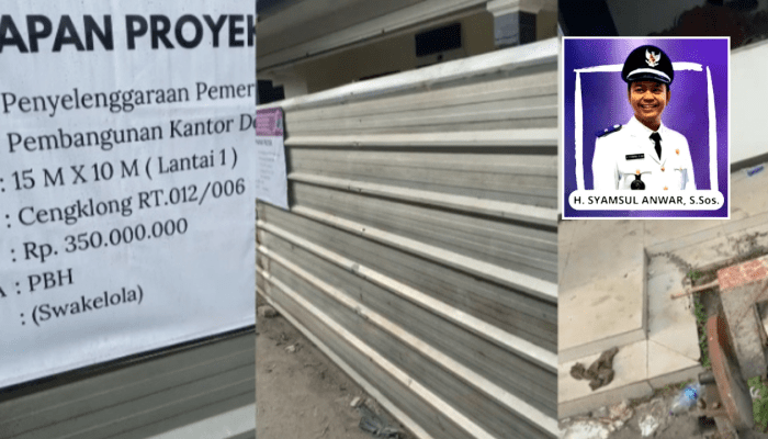 Dugaan Penyalahgunaan Dana Desa! LMB Resmi Laporkan Kades Cengklong ke Kepolisian, Kerugian Capai Rp3,8 Miliar