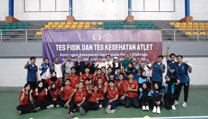 Bupati Garut Tinjau Langsung Tes Fisik Atlet Porprov 2026, Pastikan Kontingen Siap Raih Prestasi