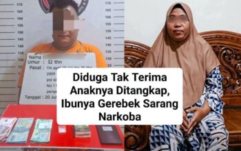 Diduga Tak Terima Anaknya Ditangkap, Emaknya Gerebek Sarang Narkoba Milik Ponakan